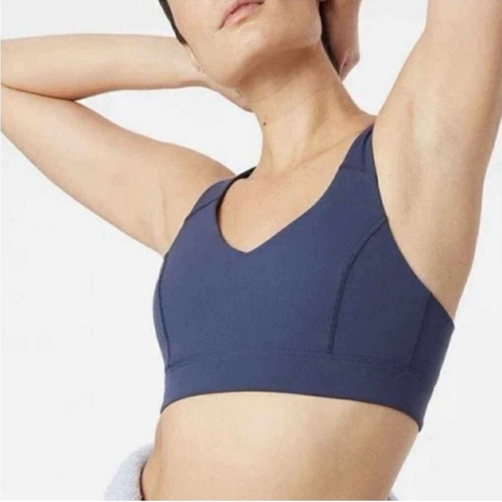 Outdoor Voices navy blue Circuit strappy sports bra s/m
